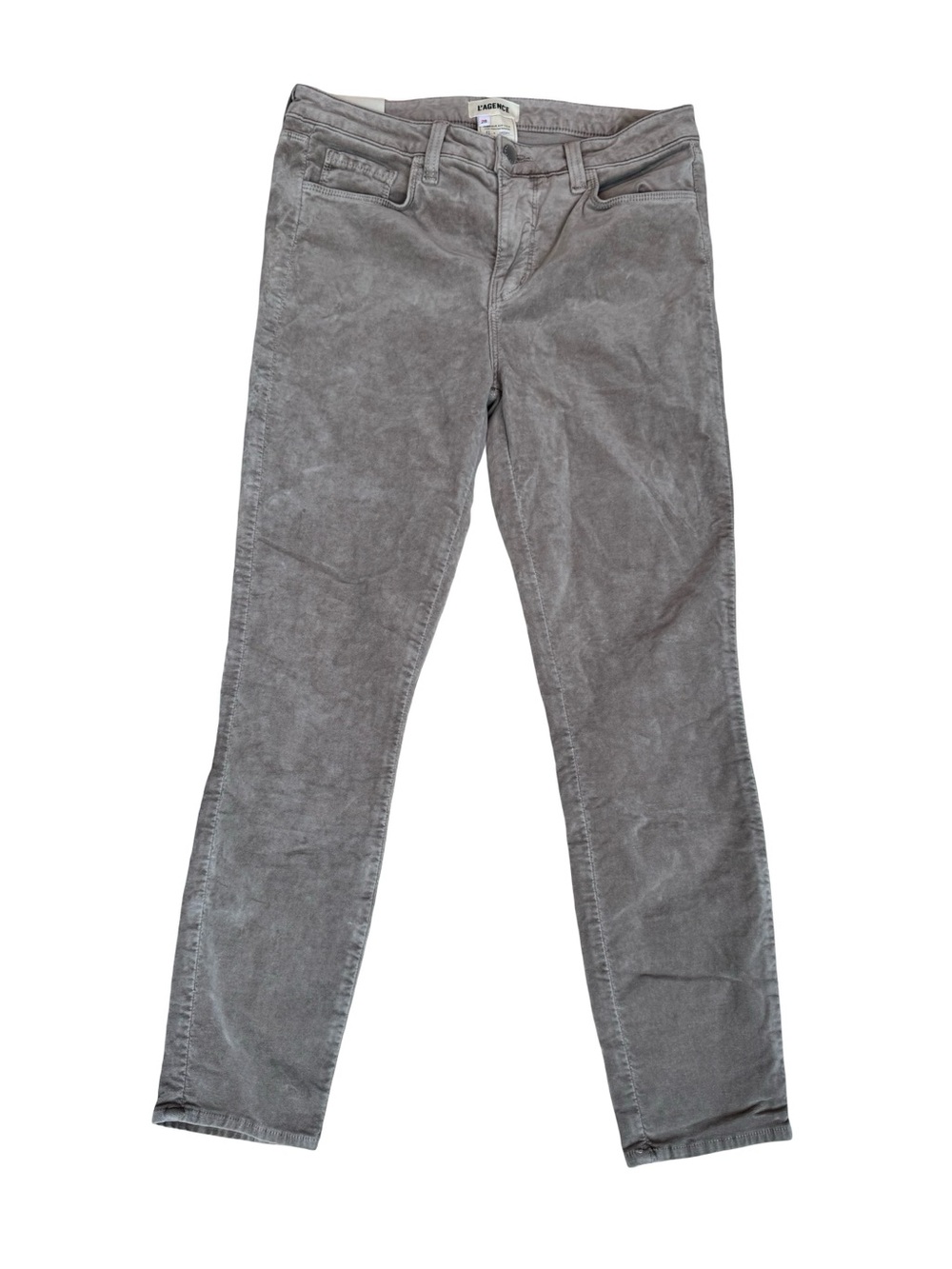 L'AGENCE Margot High Rise Skinny Corduroy Jeans Size 28 NWT